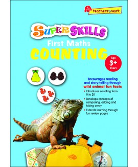 SAP_Super Skills First Maths COUNTING (Age 3+ Years) แบบฝึกหัดคณิตศาสตร์สำหรับอนุบาล อายุ 3 ปีขึ้นไป