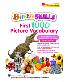 SAP_SUPER SKILLS First 1000 Picture Vocabulary ภาพคำศัพท์ 1000 คำ สำหรับอนุบาล