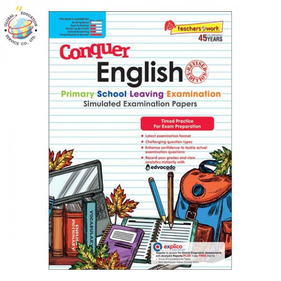 แบบทดสอบวิทยาศาสตร์ ป. 6  Conquer English Primary School Leaving Examination – Simulated Examination Papers