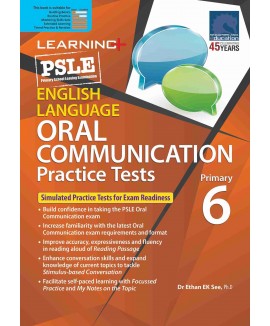SAP_PSLE ENGLISH LANGUAGE ORAL COMMUNICATION Practice Tests Primary 6 แบบฝึกฝนทักษะ การสื่อสารภาษาอังกฤษด้วยการพูด