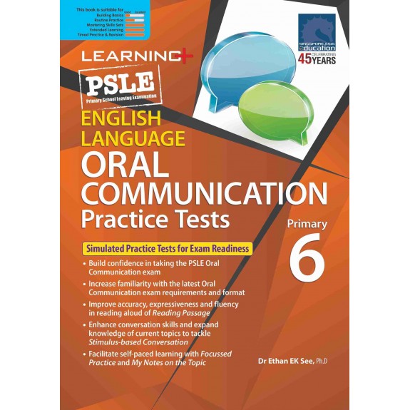 SAP_PSLE ENGLISH LANGUAGE ORAL COMMUNICATION Practice Tests Primary 6 แบบฝึกฝนทักษะ การสื่อสารภาษาอังกฤษด้วยการพูด