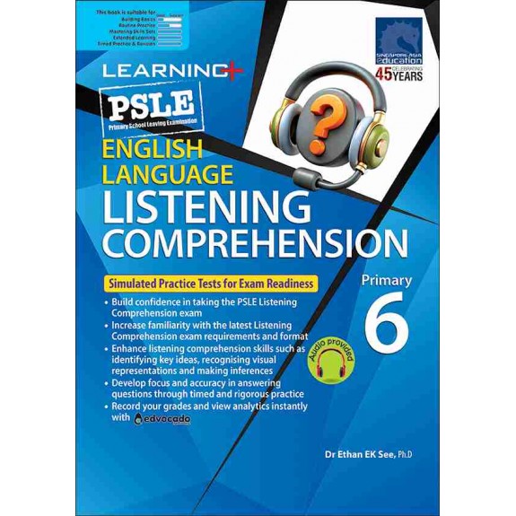 SAP_PSLE ENGLISH LISTENING COMPREHENSION Revision SUCCESS Primary  6 แบบฝึกทักษะการฟังภาษาอังกฤษอย่างเป็นระบบ