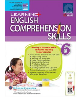 SAP_แบบฝึกหัดภาษาอังกฤษประถมศึกษาปีที่ 6 LEARNING+ ENGLISH COMPREHENSION SKILLS Book 6