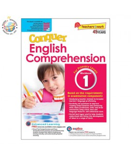 แบบฝึกหัดสรุปใจความภาษาอังกฤษ Conquer Comprehension For Primary Levels Workbook 1 