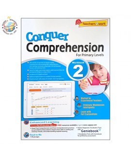 แบบฝึกหัดสรุปใจความภาษาอังกฤษ Conquer Comprehension For Primary Levels Workbook 2 