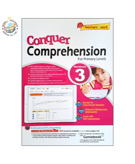 แบบฝึกหัดสรุปใจความภาษาอังกฤษ Conquer Comprehension For Primary Levels Workbook 3