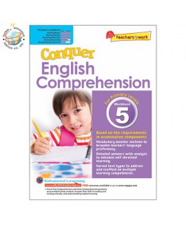 แบบฝึกหัดสรุปใจความภาษาอังกฤษ Conquer Comprehension For Primary Levels Workbook 5 