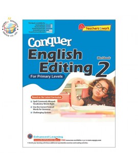 แบบฝึกหัดเสริมแก้คำศัพท์ภาษาอังกฤษ ป.2 Conquer Editing Workbook 2