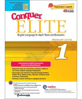 SAP_แบบทดสอบภาษาอังกฤษระดับประถมศึกษา 1 Conquer ELITE (English Language Intensive Tests and Examinations) Level 1
