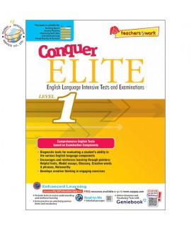 แบบทดสอบภาษาอังกฤษระดับประถมศึกษา 1 Conquer ELITE (English Language Intensive Tests and Examinations) Level 1