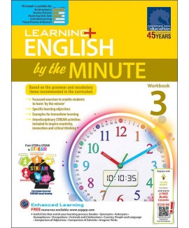 SAP_Learning+ ENGLISH by the MINUTE Workbook 3 แบบฝึกหัดภาษาอังกฤษสำหรับชั้นประถมศึกษาปีที่ 3