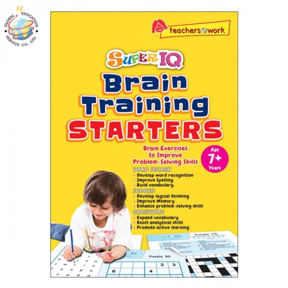 SUPER IQ Brain Training STARTERS (Age 7+ Years)