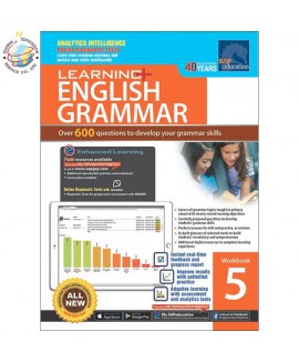 แบบฝึกหัดภาษาอังกฤษ Grammar  ป.5 Learning+English Grammar Workbook 5 