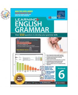 แบบฝึกหัดภาษาอังกฤษ Grammar ป.6 Learning+English Grammar Workbook 6