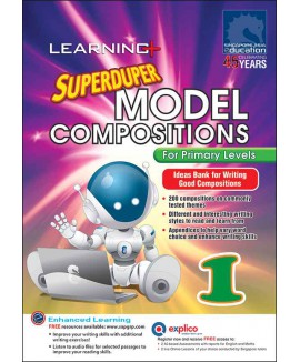 SAP_การเขียนเรื่องราวสั้นๆ พร้อมไฟล์เสียง LEARNING+ SUPERDUPER MODEL COMPOSITIONS For Primary 1