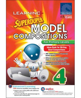 SAP_การเขียนเรื่องราวสั้นๆ พร้อมไฟล์เสียง LEARNING+ SUPERDUPER MODEL COMPOSITIONS For Primary 4