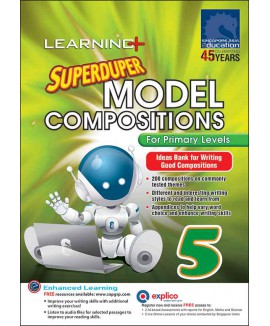 SAP_การเขียนเรื่องราวสั้นๆ พร้อมไฟล์เสียง LEARNING+ SUPERDUPER MODEL COMPOSITIONS For Primary 5