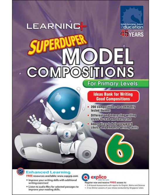 SAP_LEARNING+ SUPERDUPER MODEL COMPOSITIONS For Primary 6 การเขียนเรื่องราวสั้นๆ พร้อมไฟล์เสียง 