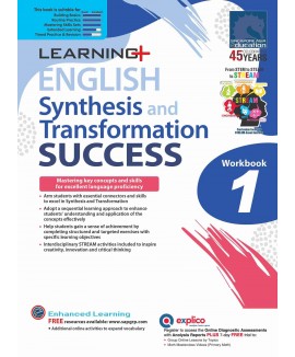 SAP_LEARNING+ ENGLISH Synthesis and Transformation SUCCESS Workbook 1 แบบฝึกหัดภาษาอังกฤษเพื่อพัฒนาทักษะการเขียนและไวยากรณ์