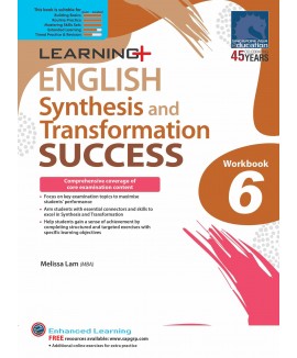 SAP_LEARNING+ ENGLISH Synthesis and Transformation SUCCESS Workbook 6 แบบฝึกทักษะภาษาอังกฤษการรวมประโยค และ การเปลี่ยนรูปแบบประโยค
