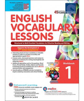 SAP_แบบฝึกหัดภาษาอังกฤษสำหรับประถมศึกษาปีที่ 1 ENGLISH VOCABULARY LESSONS Workbook 1
