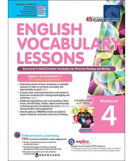 SAP_แบบฝึกหัดภาษาอังกฤษสำหรับประถมศึกษาปีที่ 4 ENGLISH VOCABULARY LESSONS Workbook 4