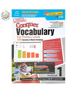 แบบฝึกหัดเสริมภาษาอังกฤษ ป.1  Conquer Vocabulary For Primary Levels Workbook 1 