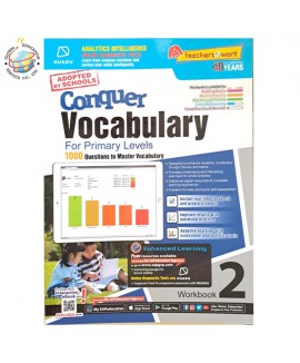 แบบฝึกหัดเสริมภาษาอังกฤษ ป.2  Conquer Vocabulary For Primary Levels Workbook 2 