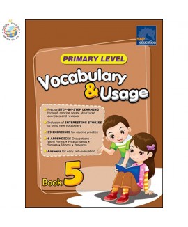 แบบฝึกหัดคำศัพท์ English Vocabulary Lesson ป.5  Primary Level Vocabulary & Usage Book 5