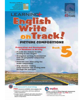 SAP_แบบฝึกหัดภาษาอังกฤษสำหรับ ป. 5 LEARNING English Write on Track! PICTURE COMPOSITIONS Book 5