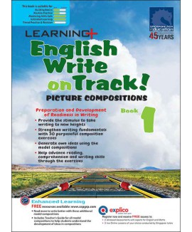 SAP_แบบฝึกหัดภาษาอังกฤษสำหรับ ป. 1 LEARNING English Write on Track! PICTURE COMPOSITIONS Book 1