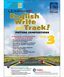 SAP_แบบฝึกหัดภาษาอังกฤษสำหรับ ป. 3 LEARNING English Write on Track! PICTURE COMPOSITIONS Book 3