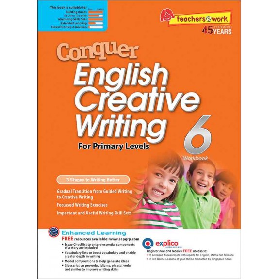 SAP_Conquer English Creative Writing Workbook 6 แบบฝึกหัดพัฒนาทักษะการเขียนภาษาอังกฤษเชิงสร้างสรรค์สำหรับชั้นประถมศึกษาปีที่ 6 SAP_Conquer English Creative Writing Workbook 6 แบบฝึกหัดพัฒนาทักษะการเขียนภาษาอังกฤษเชิงสร้างสรรค์สำหรับชั้นประถมศึกษาปีที่ 6
