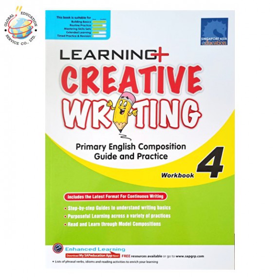 แบบฝึกหัดการเขียนเรียงความ Learning+ Creative Writing Workbook 4