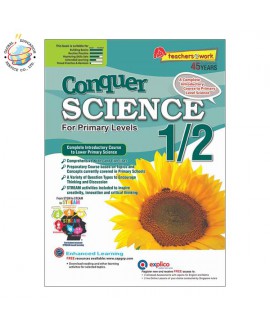 แบบทดสอบวิทยาศาสตร์ภาษาอังกฤษ ป.1&2  Conquer Science 1/2