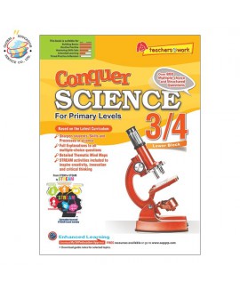 แบบทดสอบวิทยาศาสตร์ภาษาอังกฤษ ป.3&4  Conquer Science 3/4