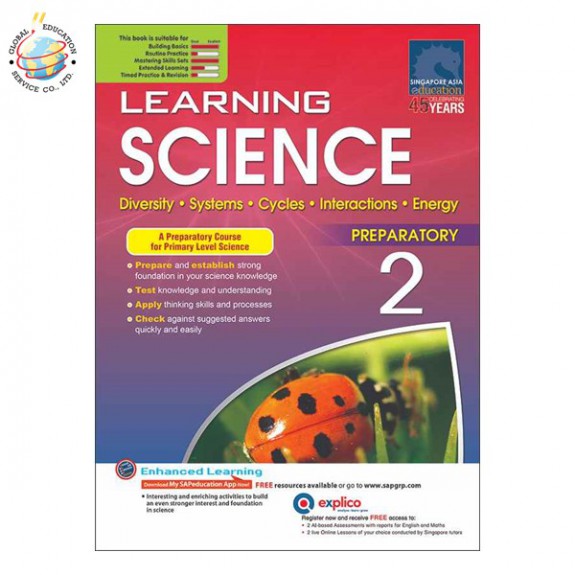 แบบฝึกหัดวิทยาศาสตร์ภาอังกฤษ ป.2  Learning SCIENCE for Primary Levels 2