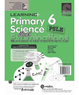 SAP_แบบฝึกหัดวิทยาศาสตร์สำหรับชั้นประถมศึกษาปีที่ 6  Primary 6 Science Mock Examinations