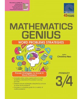 SAP_MATHEMATICS GENIUS WORD PROBLEMS STRATEGIES PRIMARY 3/4 แบบฝึกหัดเสริมคณิตศาสตร์ฝึกทักษะการแก้ โจทย์ปัญหา ประถมศึกษาปีที่ 3-4