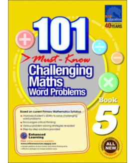 แบบฝึกหัดคณิตศาสตร์ ป.5_101 Must-Know Challenging Maths Word Problems Book 5