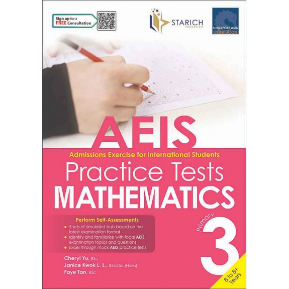SAP_แบบทดสอบคณิตศาสตร์ประถมศึกษาปีที่ 3 AEIS Practice Tests MATHEMATICS – Primary 3 (8 to 8+ Years)