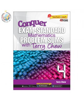 แบบฝึกหัดเสริมคณิตศาสตร์ ป. 4 Conquer Exam-Standard Mathematics Problem Sums with Terry Chew Primary 4