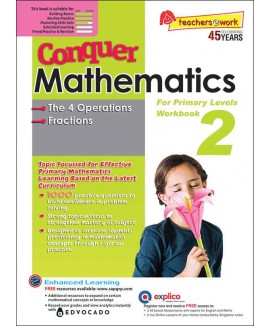 SAP_Conquer Mathematics 2 The 4 Operations • Fractions Workbook 2 แบบฝึกหัดคณิตศาสตร์การบวก ลบ คูณ หาร และเศษส่วน ประถมศึกษาปีที่ 2 
