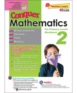 SAP_Conquer Mathematics 2 Conquer Mathematics Measurements • Volume • Time • Money Workbook 2 แบบฝึกหัดคณิตศาสตร์การวัดความยาว น้ำหนัก ปริมาตร เวลา และเงิน ประถมศึกษาปีที่ 2 