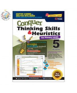 แบบฝึกหัดเสริมคณิตศาสตร์ ป.5 Conquer Thinking Skills & Heuristics For Primary Levels 5