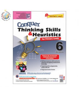 แบบฝึกหัดเสริมคณิตศาสตร์ ป.6 Conquer Thinking Skills & Heuristics For Primary Levels  6