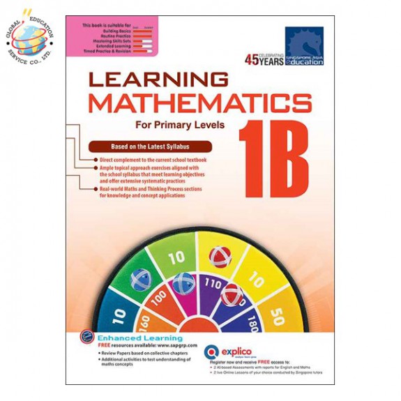 แบบฝึกหัดคณิตศาสตร์  Learning Mathematics For Primary  1B