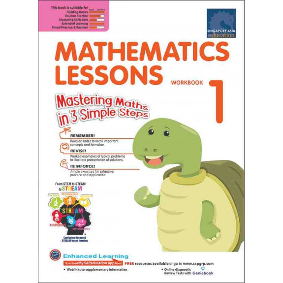 SAP_แบบฝึกหัดคณิตศาสตร์ประถมศึกษาปีที่ 1 Mathematics Lessons Workbook 1 SAP_แบบฝึกหัดคณิตศาสตร์ประถมศึกษาปีที่ 1 Mathematics Lessons Workbook 1
