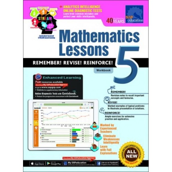 SAP_แบบฝึกหัดคณิตศาสตร์ประถมศึกษาปีที่ 5 Mathematics Lessons Workbook 5 SAP_แบบฝึกหัดคณิตศาสตร์ประถมศึกษาปีที่ 5 Mathematics Lessons Workbook 5