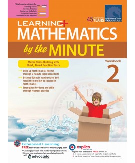 SAP_Learning+ Mathematics by the Minute Workbook 2 แบบฝึกหัดคณิศาสตร์วันละ 5 นาที สำหรับชั้นประถมศึกษาปีที่ 2